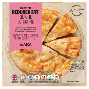 Crustless Reduced Fat Quiche Lorraine 150g