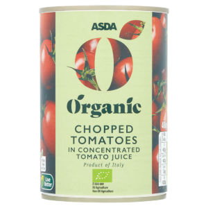 Organic Chopped Tomatoes in Concentrated Tomato Juice 400g