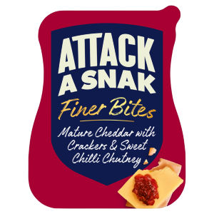 Finer Bites Mature Cheddar with Crackers & Sweet Chilli Chutney 72g