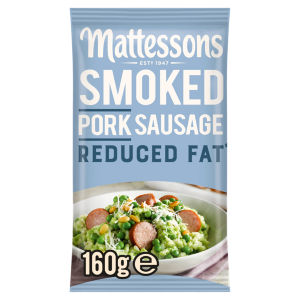 Mattessons Reduced Fat Smoked Pork Sausage 160g