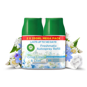 Airwick Crisp Linen & Lilac Freshmatic Twin Refill