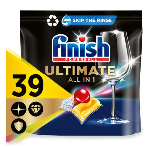 Finish Ultimate All in One Dishwasher tabs Lemon