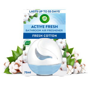 Fresh Cotton Active Fresh Bathroom Air Freshener 75ml