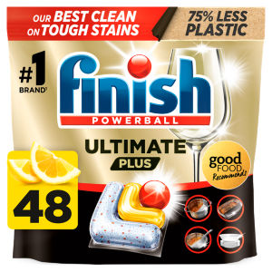 Ultimate Plus All In One Lemon Dishwasher Tablets Lemon - 48 Tabs