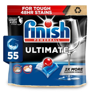 Ultimate All In One Dishwasher Tablets Fresh - 55 Tabs
