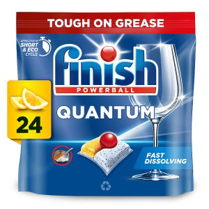 Quantum All In One Lemon Dishwasher Tablets - 24 Tabs