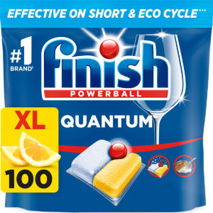 Finish Quantum All in One Dishwasher tablets Lemon