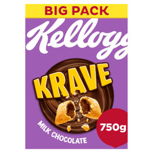 Kellogg's Krave Milk Chocolate Cereal 750G