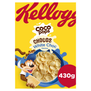 Coco Pops Chocos White Choc Breakfast Cereal 430g