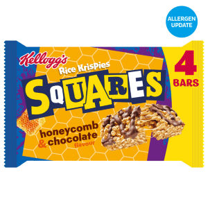 Kellogg's Rice Krispies Squares Curious Caramel & Chocolate Bars  4x36g