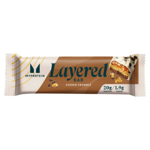 Layered Bar Cookie Crumble Flavour 60g
