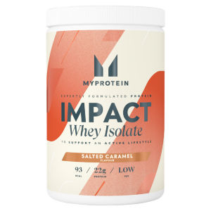 Impact Whey Isolate Salted Caramel Flavour 480g