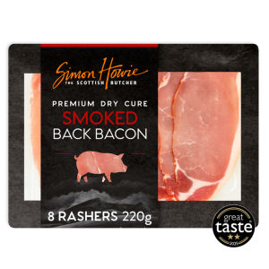 Simon Howie Drycure Smoked Back Bacon 220G(L)