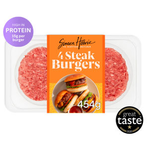 Simon Howie The Scottish Butcher 4 Premium Steak Burgers 454g