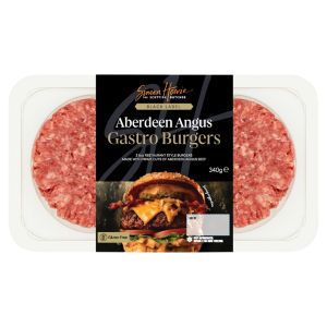 The Scottish Butcher Black Label Gastro Burgers 340g