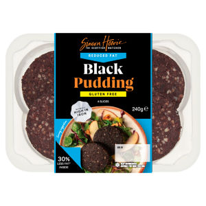 4 Reduced Fat Black Pudding 240g