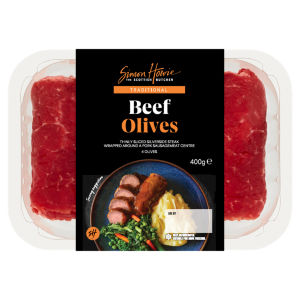The Scottish Butcher Traditional 4 Beef Olives 400g