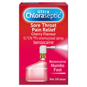 Sore Throat Pain Relief Cherry Flavour 15ml