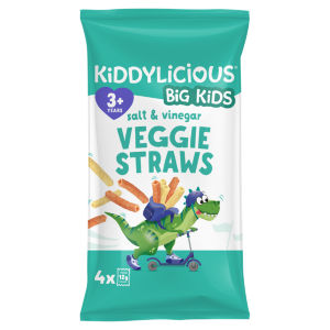 Big Kids Salt & Vinegar Veggie Straws 4 x 12g