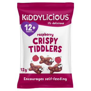 Kiddylicious Crispy Tiddlers - Raspberry 12g