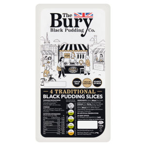 Bury Black Pudding 4 Slices 230G