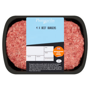 of Kendal 4 Beef Burgers 454g