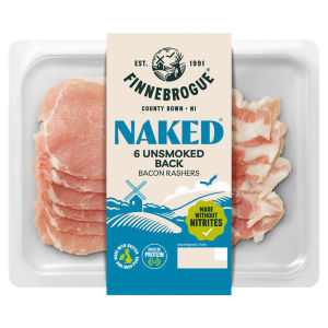 Finnebrogue Naked 12 Smoked Streaky Bacon 