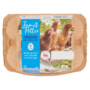 6 Large Yorkshire Free Range Eggs