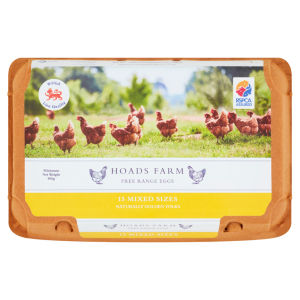 15 Mixed Sizes Free Range Eggs 805g
