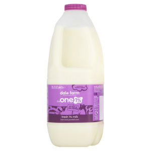 Fresh 1% Milk 3.52 Pints/2L