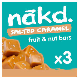 nakd. Salted Caramel Fruit & Nut Bars Multipack