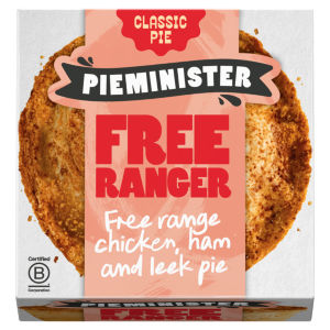 Pieminister Gluten Free Ranger Chicken, Ham & Leek Pie