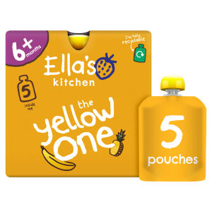the Yellow One Squished Smoothie Fruits 5 x 90g (450g)