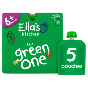 the Green One Squished Smoothie Fruits 5 x 90g (450g)