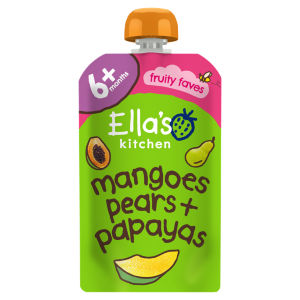 Ella's Kitchen Mangoes Pears Papayas Stage 1 X 120G