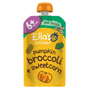 Organic Pumpkin, Broccoli and Sweetcorn Baby Pouch 4+ Months 120g