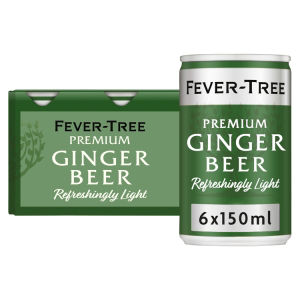 Fever-Tree Refreshingly Light Ginger Beer 6x150ml