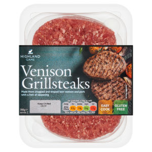 Highland Game Venison Grill Steaks 300G
