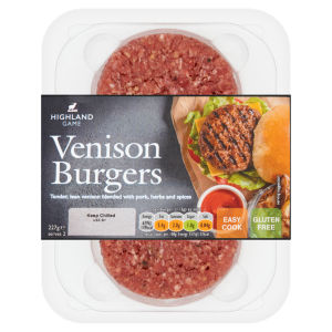 Venison Burgers 227g