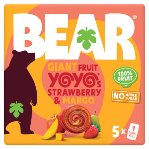 BEAR GIANT Fruit Yoyos Strawberry & Mango Multipack