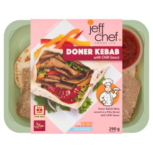 Doner Kebab with Garlic Sauce 290g