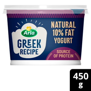 Yeo Valley Greek Recipe 0% Strain Natural Yogurt 450g
