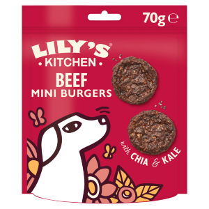 The Best Ever Beef Mini Burgers Dog Treats 70g