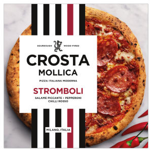 Crosta & Mollica Stromboli Spicy Salami Sourdough Pizza 447g