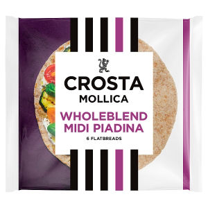 6 Wholeblend Midi Piadina Flatbreads 240g