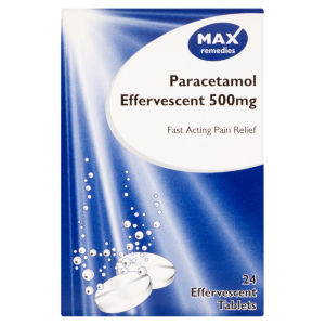 Paracetamol Effervescent 500mg 24 Effervescent Tablets