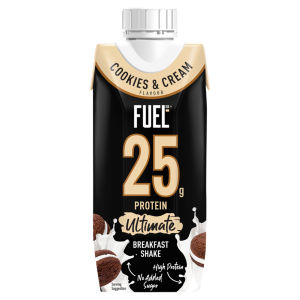FUEL10K Cookies & Cream 25g High Protein Breakfast Shake Drink