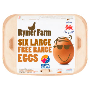 Six Large Free Range Eggs