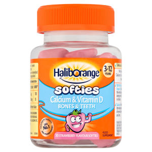 Haliborange Calcium & Vitamin D Strawberry Softies 30s