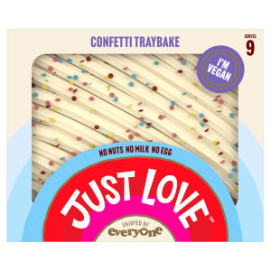 Just Love Vanilla Confetti Sponge Cake Traybake